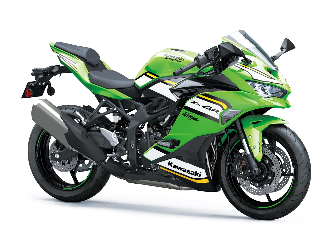 NINJA ZX 4R SE - 2025 na cor #5BB22F