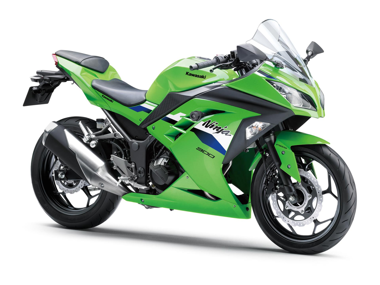 NINJA 300 - 2026 na cor #5BB22F